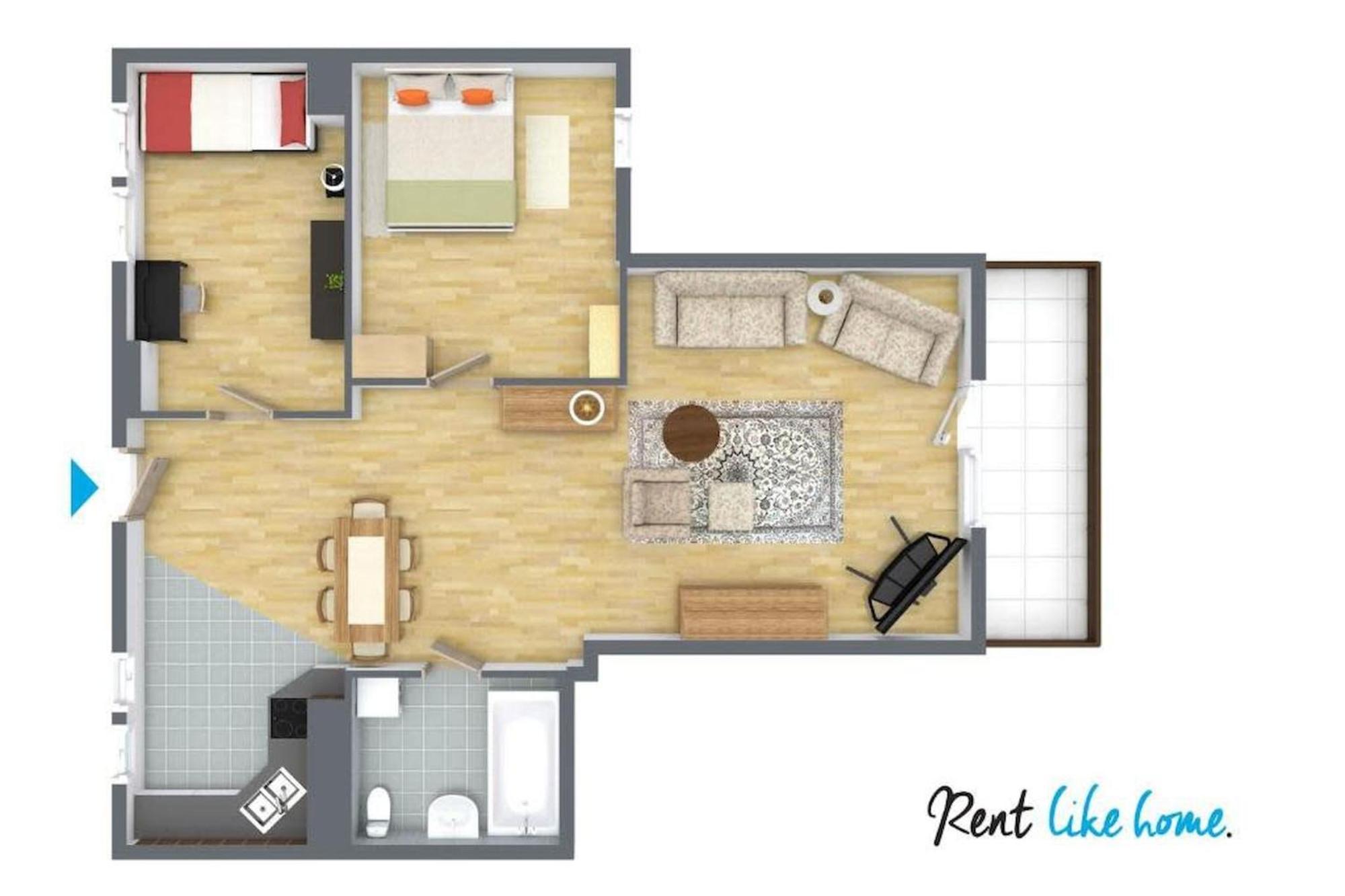 Rent Like Home - Kasprowicza Apartment